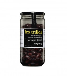 Olives noires Les Trilles 450g